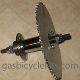 6 hole axle kit 18 hole spoke