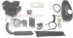 X 68.5cc Slant Head Pull Start Black 