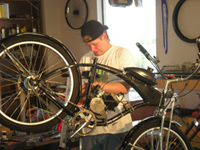 bob weldon austin motor bikes